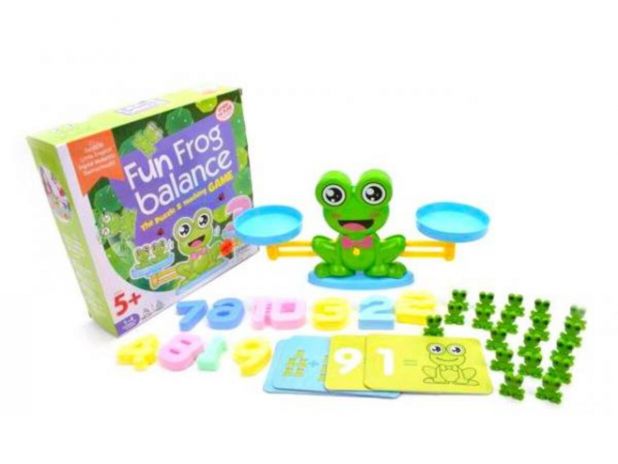 Edukacyjna Gra Matematyczna Balance Frog Waga Żabka YDZ-07