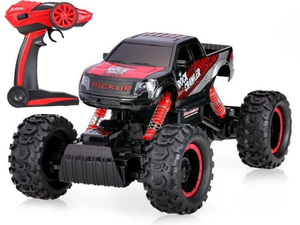 Samochód RC Zdalnie Sterowany Monster Truck 1:14 2,4GHz CZERWONY HB-P1401