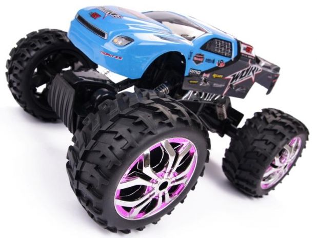 Samochód Zdalnie Sterowany RC Monster Truck 1:10 4WD 757-4WD07